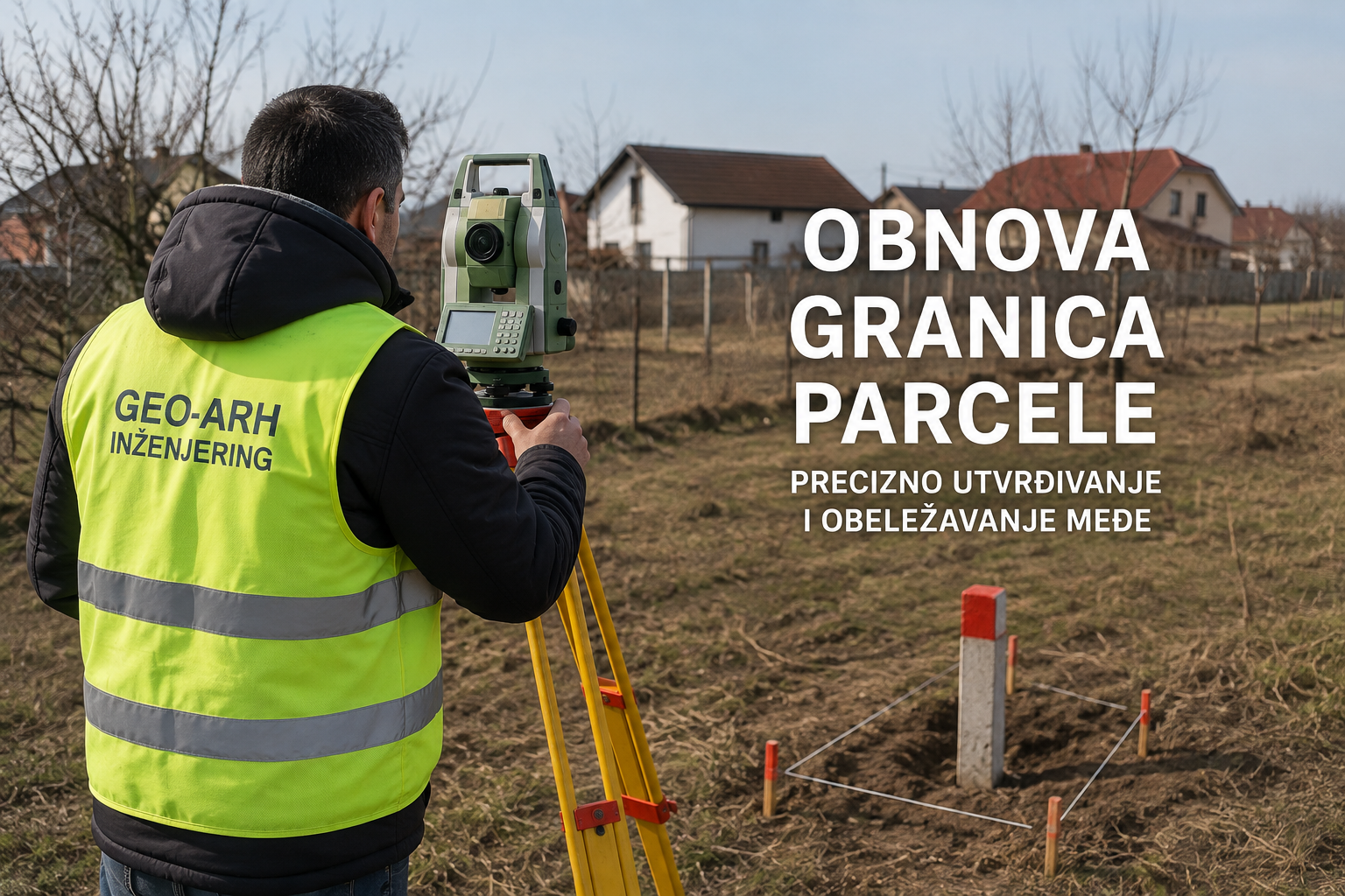 Obnova granica parcele Beograd | Geo-Arh Inženjering