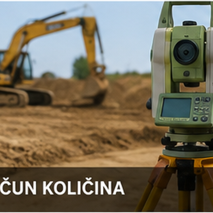 Obračun količina iskopa i nasipa